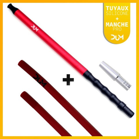 TUBO IN SILICONE CON MANICO PRO
