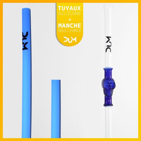 TUBO IN SILICONE + MANICO SKULL FORCE
