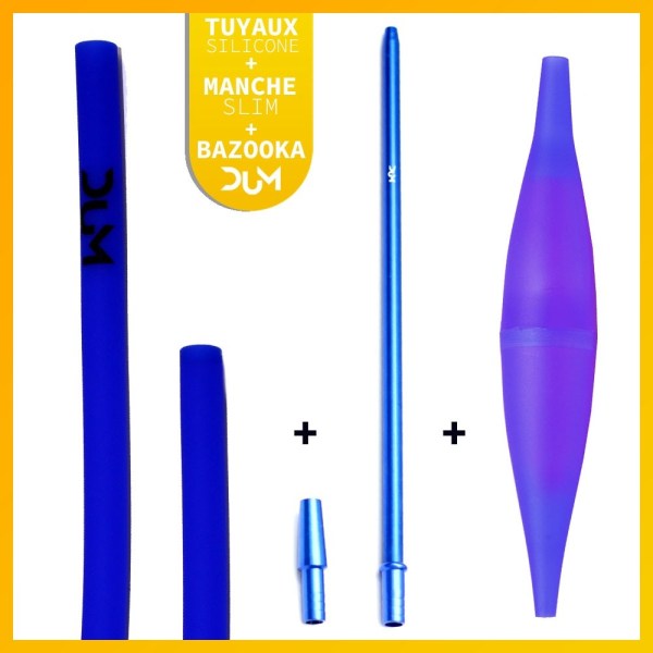 TUBO IN SILICONE + MANICO SLIM + BAZOOKA ICE